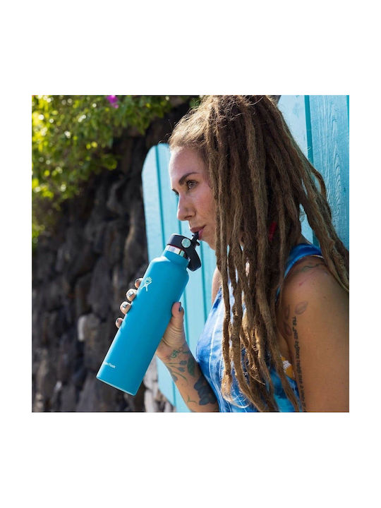 Hydro Flask Αθλητικό Παγούρι Ανοξείδωτο 621ml Ροζ