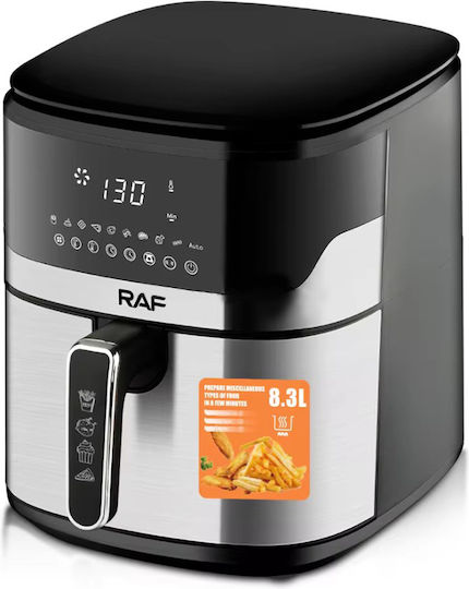Raf Heißluftfritteuse 8.3Es Schwarz R.5375
