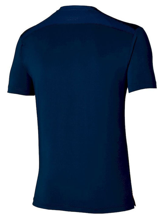 Mizuno Shadow Men's Athletic T-shirt Short Sleeve Pageant Blue