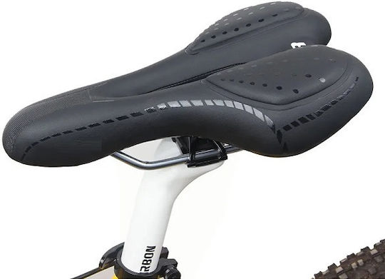 Black Bicycle Saddle Black/Green