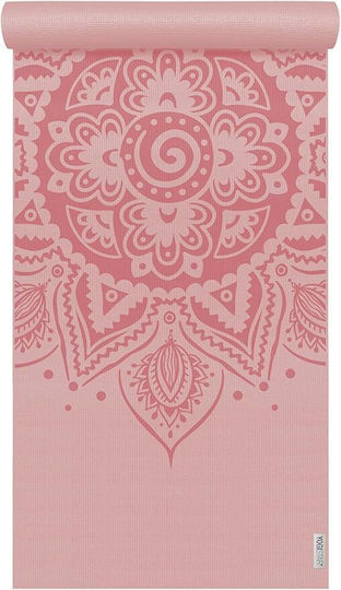 Yogistar Fitnessmatte Yoga Rosa (183x61x0.4cm)