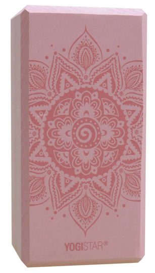 Yogistar Yogablock in Rosa Farbe