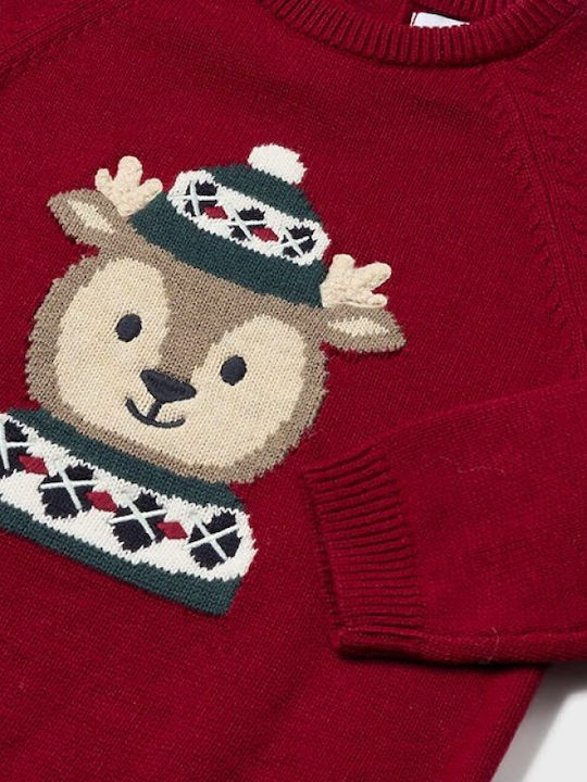 Mayoral Kids Sweater Long Sleeve Cherry