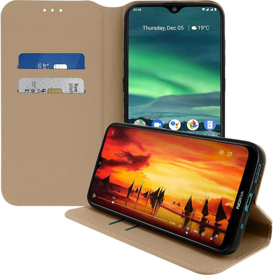 Schlanke Hülle Classic Edition Standhülle Nokia 2.3 – Gold