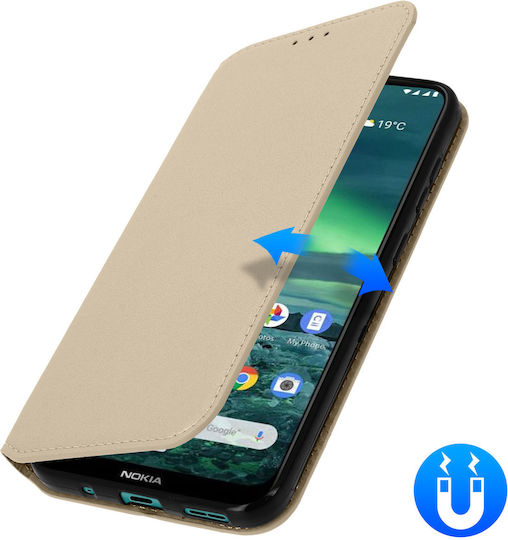 Schlanke Hülle Classic Edition Standhülle Nokia 2.3 – Gold