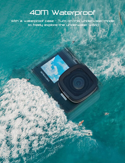 PRO X70 PRO Action Camera 4K Ultra HD Υποβρύχια με Οθόνη και Wi-Fi Μαύρη