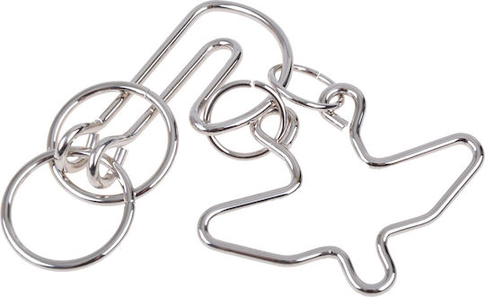 4 Curly Metal Puzzle Puzzle aus Metall ZA1132