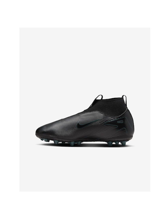 Nike Jr Mercurial Superfly 10 Academy Kids Molded Soccer Shoes Black