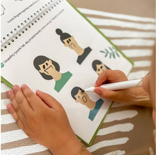 Kapitan Nauka Боядисване Doodle Emotions за Деца 3+ години+ Години