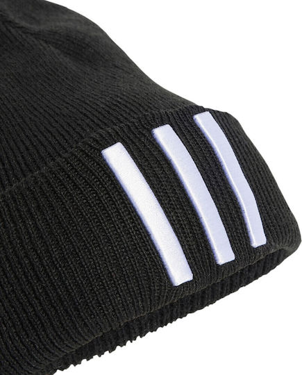3-Stripes Beanie Männer Beanie Gestrickt in Schwarz Farbe