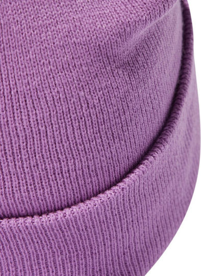 Beanie Beanie Knitted in Purple color
