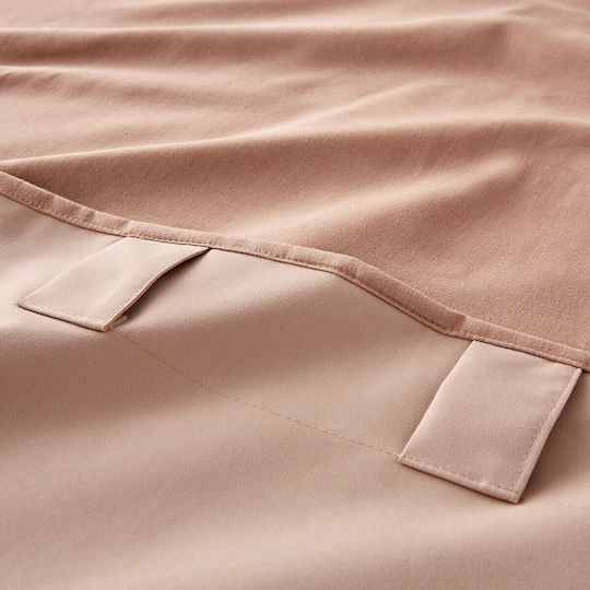 La Redoute Interieurs Vorhang Verdunkelung mit Tunnel Beige 350343411_7688_78 135x300cm