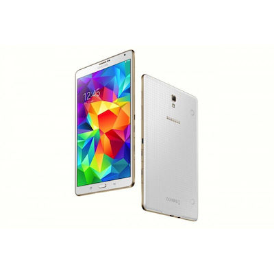 Samsung Galaxy Tab S 10.5" Refurbished Tablet cu Wi-Fi + 4G-LTE (3GB/16GB) Grad Traducere în limba română a numelui specificației pentru un site de comerț electronic: Alb