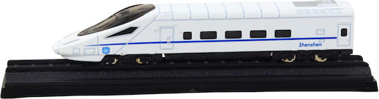 Model Μεταλλική Φιγούρα Μοντελισμού Τραίνο Λευκή