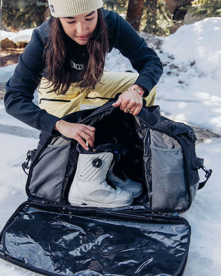Burton Σακ Βουαγιάζ 90lt Μαύρο Υφασμάτινο Μ67xΠ35xΥ36εκ.