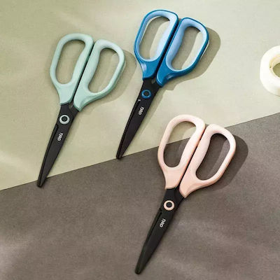 Deli Scissors Pink Anti-Rust Pink