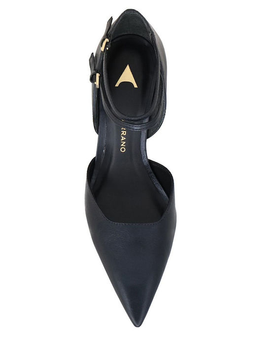 Δερμάτινες Γόβες Μαύρες