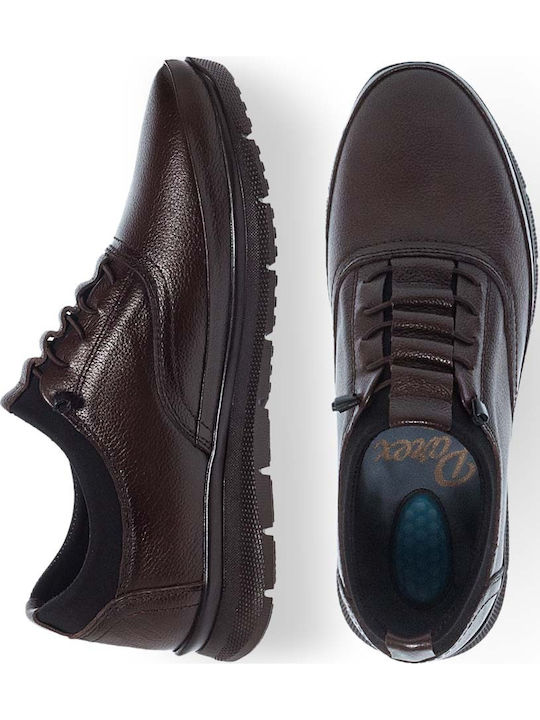 Leder Herren Mokassins in Braun Farbe