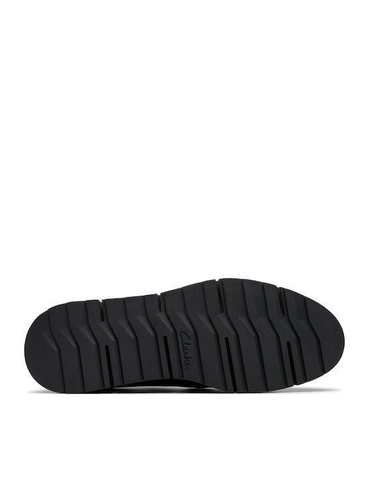Casual Loriini West Δερμάτινα Γυναικεία Oxfords σε Μαύρο Χρώμα