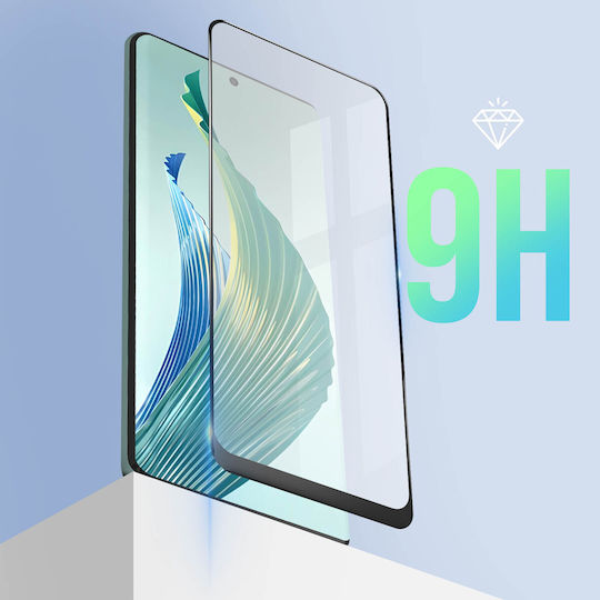 Tempered Glass Honor Magic 5 Lite 5g 9h Beveled 5d Black