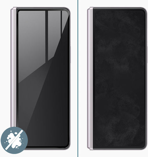 Panzerglas Displayschutz Samsung Galaxy Z Fold 3 9H Schwarzer Rand
