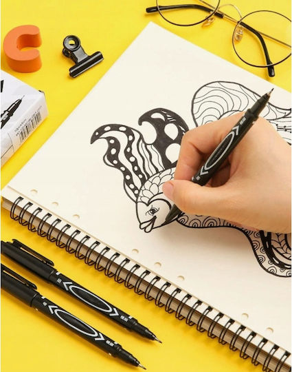Permanent Marker 0.5mm Black