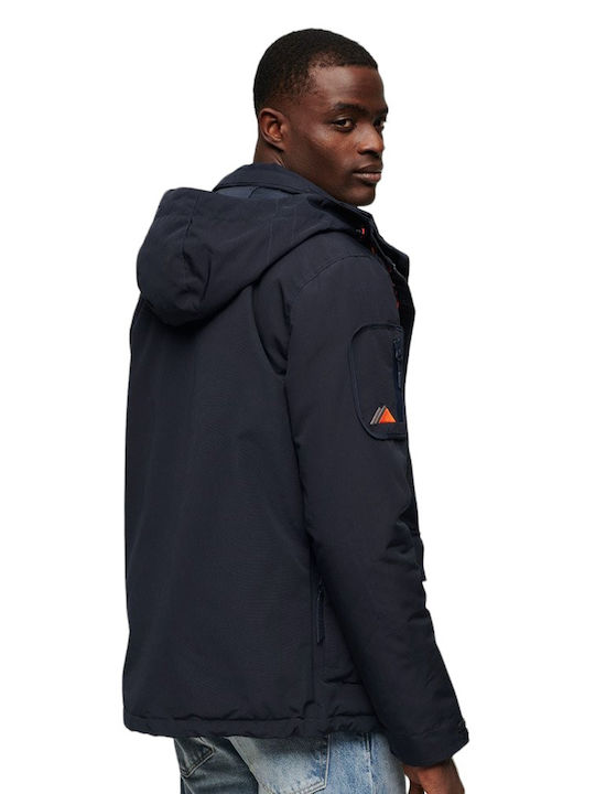 M D2 Sdcd Winter Jacke Winddicht Blue