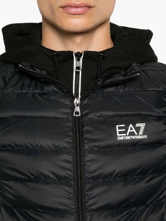 Sleeveless Winter Jacket Puffer Black