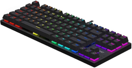 Savio Tempest X2 RGB Gaming Mechanical Keyboard Tenkeyless with Outemu Brown switches and RGB lighting (English US)