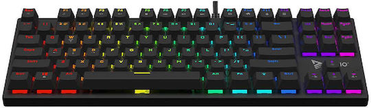 Savio Tempest X2 RGB Gaming Μηχανικό Πληκτρολόγιο Tenkeyless με Outemu Red διακόπτες και RGB φωτισμό (Αγγλικό US)
