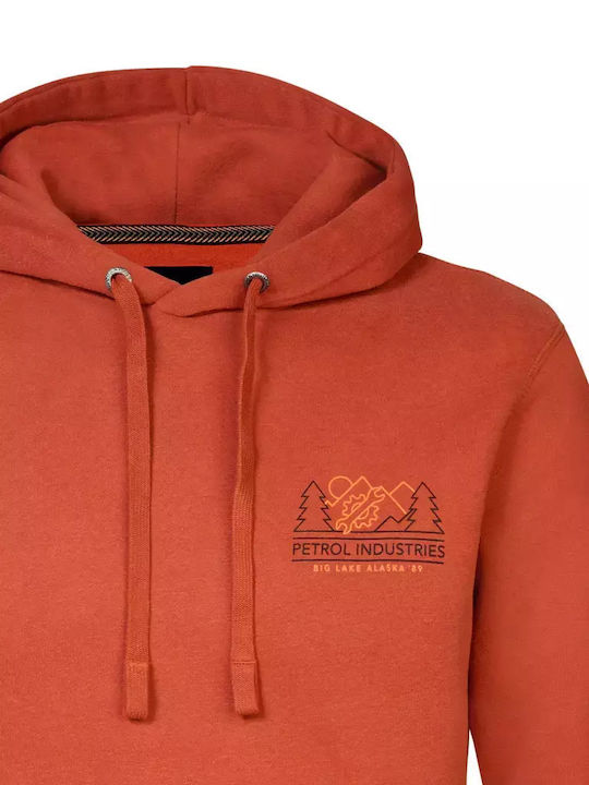 Sweatshirt with Hood Orange