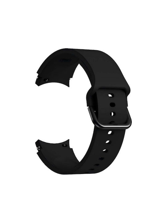 Tech-Protect Armband Silikon Schwarz (Galaxy Watch 4 / 5 / 5 Pro / 6 / 7 / FE)