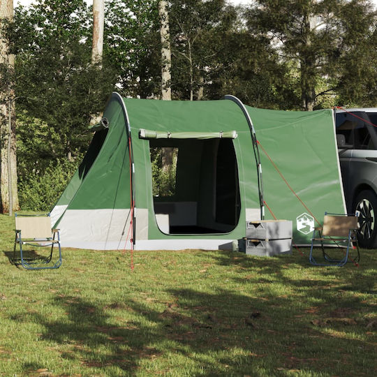 vidaXL Σκηνή Camping Αυτοκινήτου Πράσινη για 2 Άτομα 371x330x211εκ.
