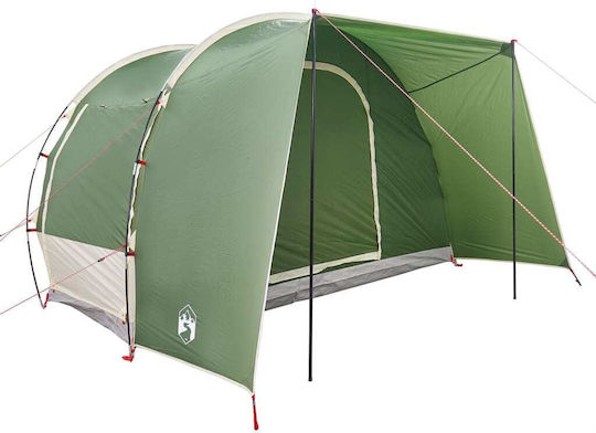 vidaXL Σκηνή Camping Αυτοκινήτου Πράσινη για 2 Άτομα 371x330x211εκ.