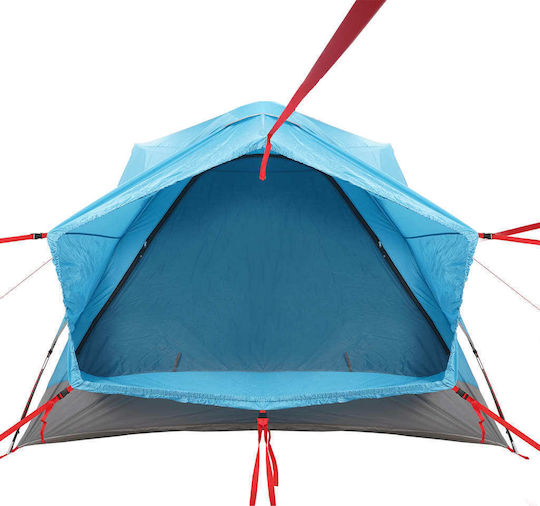 vidaXL Cort Camping Automobil Albastru pentru 4 Persoane 300x300x230cm