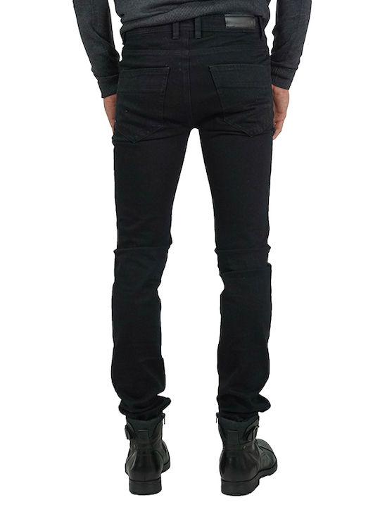 Marcus Men's Jeans Pants in Slim Fit Black