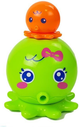 Lean Toys Dolphin Bathing Kit Sea Animals Plastic Waterfall Παιχνίδι Μπάνιου