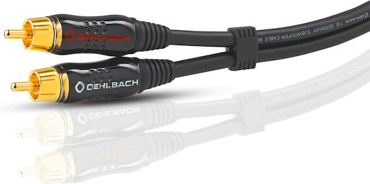Oehlbach Boom Cable RCA male - RCA male 5m
