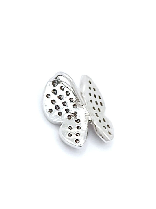 PS Silver Charm Пеперуда от Сребро с Зиркон