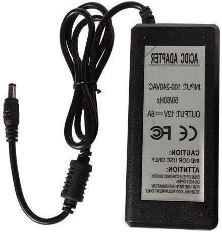 Tele Универсален Захранващ Блок 12V 6A с Мощност 72W (PSU-1265)