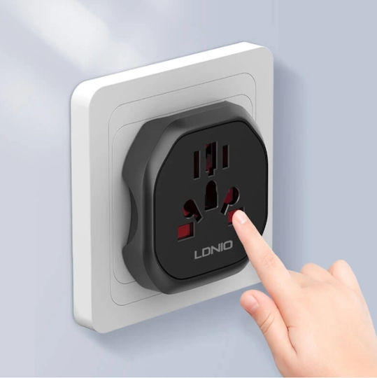 Ldnio Steckdosenadapter von Universal
