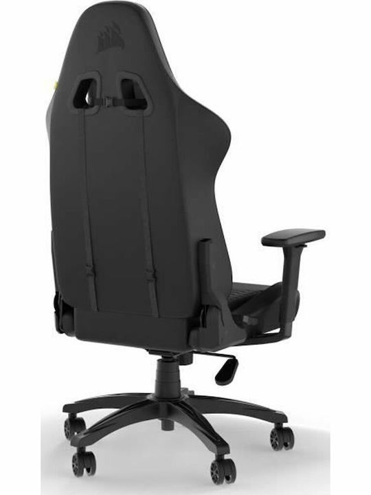 Corsair TC100 Relaxed Artificial Leather Gaming Chair with Adjustable Arms Black