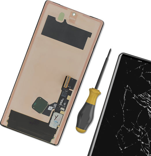 Relife Lcd Display + Touchscreen Pixel 6 Pro Display Touchscreen Black