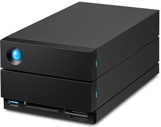 Lacie 2big Dock Thunderbolt 3 / USB 3.1 External Multi-Bay HDD 16TB Black