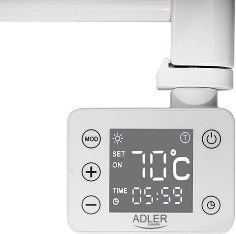 Adler Handtuchhalter Badezimmer 900x 516kcal/h Weiß
