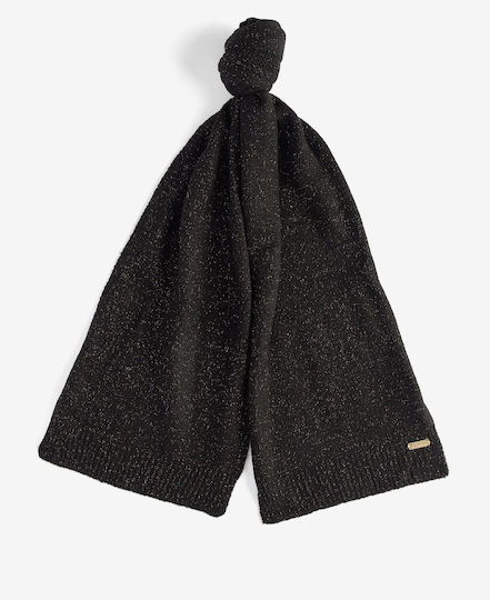 Комплект шал и шапка Barbour черен Lgs0031-bibk11