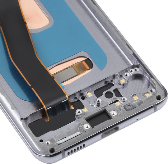 Clappio Complete Assembly Samsung S20 Lcd Screen + Touch Screen & Chassis Grey