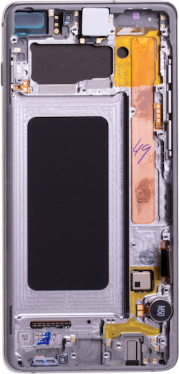 Complete Block Samsung Galaxy S10 Plus Lcd Screen Original Touchscreen Silver