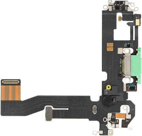Конектор за зареждане Lightning iPhone 12 12 Pro микрофон зелен