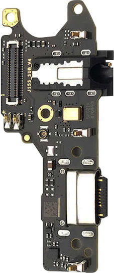 Clappio Charger Connector Redmi Note 9 Usb Type-c 3.5mm Jack Black